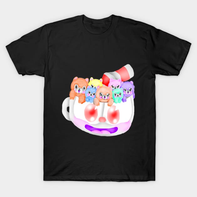 Cup Full of Alpacas T-Shirt by Livvy